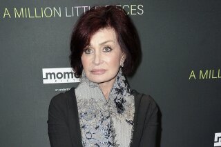FILE - Sharon Osbourne attends a special screening of "A Million Little Pieces" on Dec. 4, 2019, in Los Angeles. CBS says its daytime show "The Talk" will stay on hiatus for another week after a discussion about racism involving co-host Sharon Osbourne went off the rails last week. Osbourne reacted with anger and profanity when asked to talk about her support and friendship with British TV personality Piers Morgan. (Photo by Richard Shotwell/Invision/AP, File)