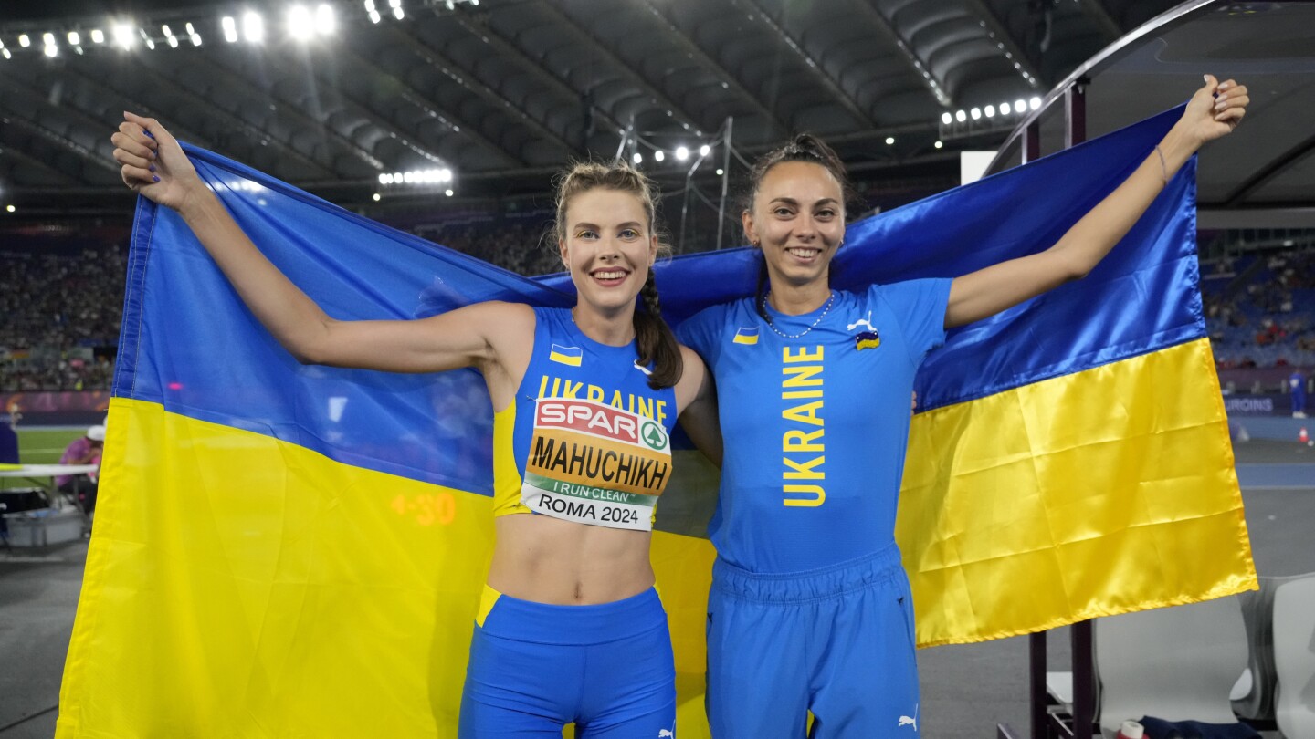 Махучих от Украйна защитава титлата в скока на височина на Евро. Тя е фаворит за Олимпийските игри в Париж