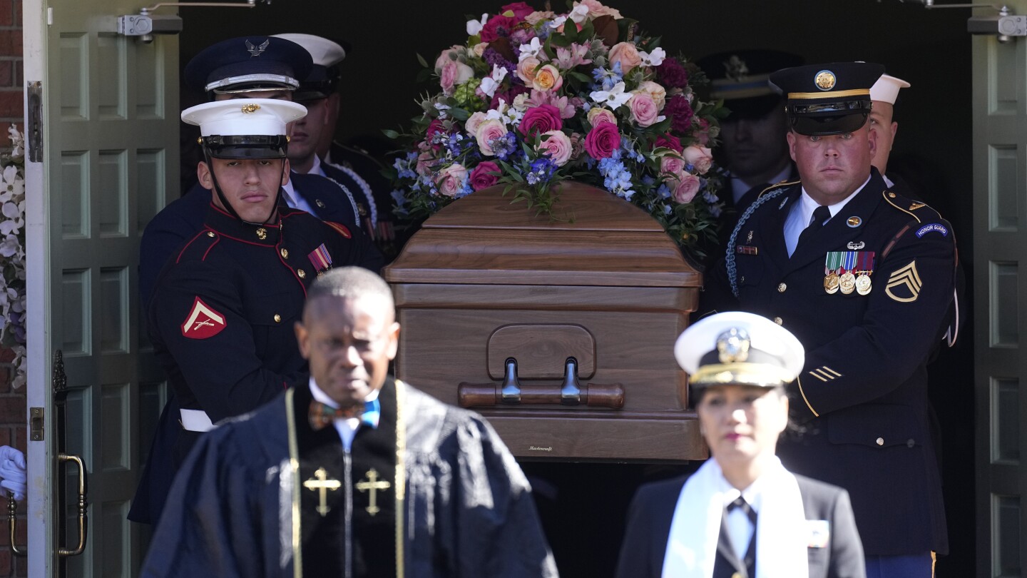 Rosalynn Carter’s funeral held in town where she and Jimmy Carter were