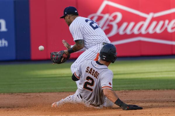 Giants place catcher Joey Bart on 10-day IL with back strain