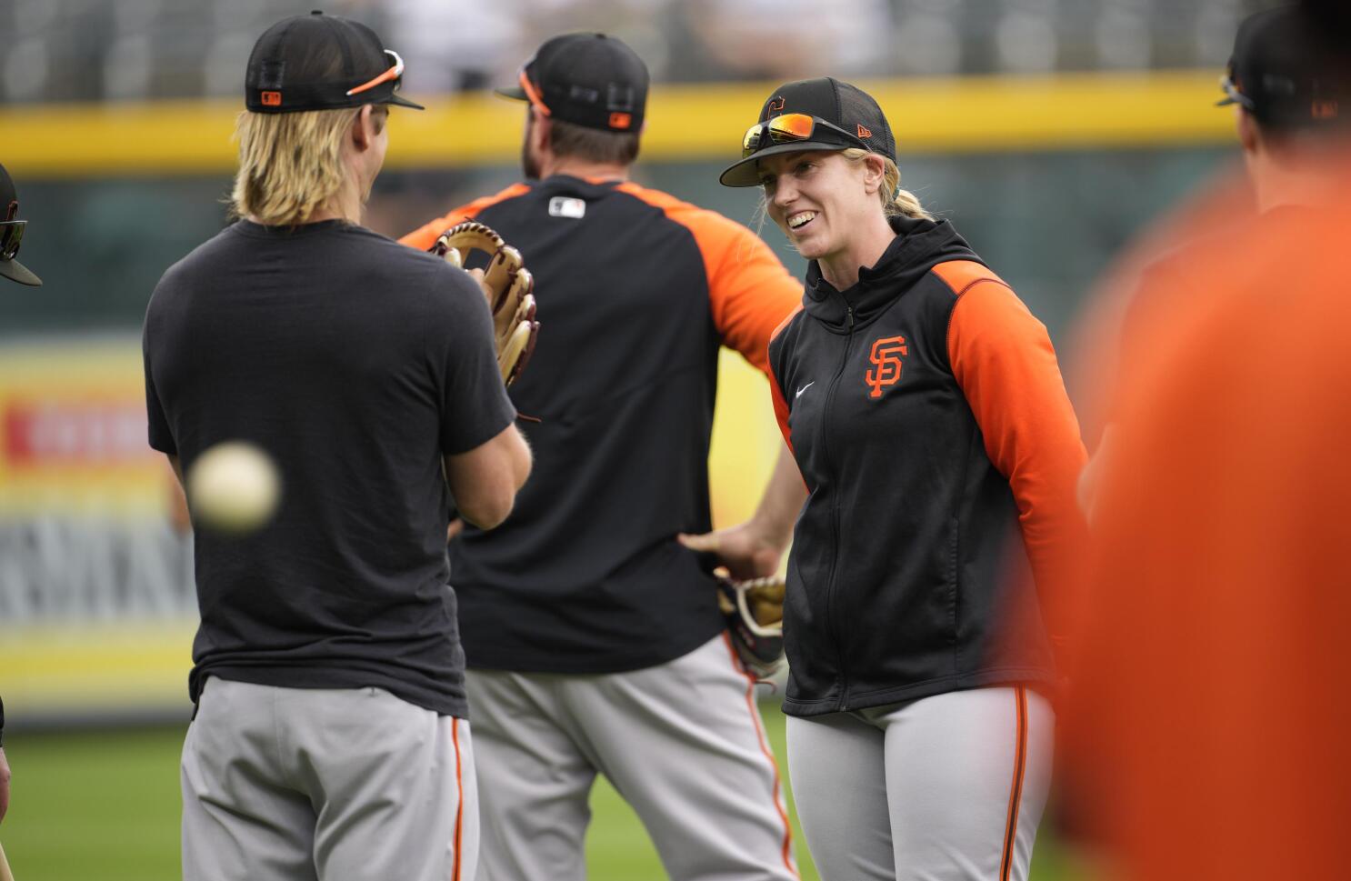 San Francisco Giants hire first female coach in major-league baseball