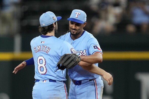 Semien goes deep and García steals home as Bochy's Rangers beat Giants 7-2  to avoid series sweep | AP News