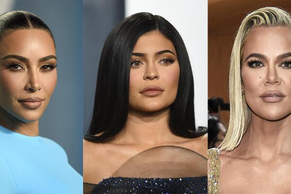 This combination of photos shows former reality television star Blac Chyna, left, and current reality TV stars Kim Kardashian, from second left, Kylie Jenner, Khloe Kardashian and Kris Jenner. Blac Chyna lost her court battle against the Kardashians. She originally alleged that six women from the Kardashian family had defamed her by falsely spreading word that she had physically abused him, and interfered with her contract by convincing the E! network to cancel their “Keeping Up With the Kardashians” spinoff, “Rob &  Chyna." She sought as much as $108 million. (AP Photo)
