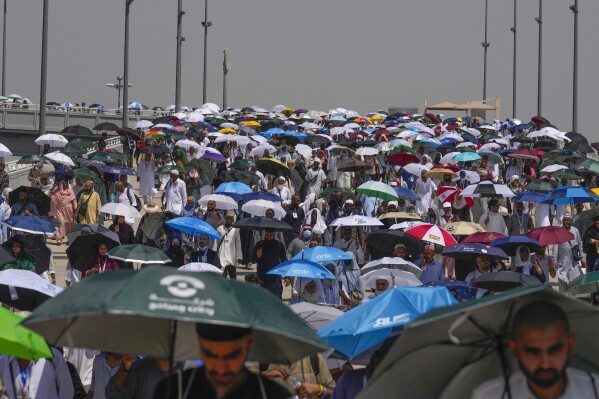 Over 1,000 pilgrims died right through this yr’s Hajj pilgrimage in Saudi Arabia, officers say