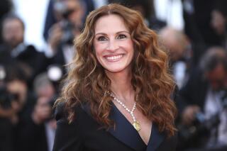 FILE - Julia Roberts appears at the premiere of the film "Armageddon Time" at the 75th international film festival, Cannes, southern France, on May 19, 2022.  Roberts will be the recipient of the Icon Award at the Second Annual Academy Museum gala. (Photo by Vianney Le Caer/Invision/AP, File)