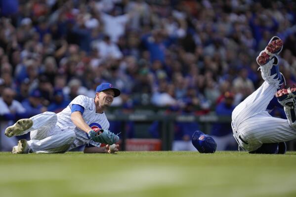 Drew Smyly: A bizarre play ends the Cubs' pitchers bid for a perfect game  in win vs Dodgers