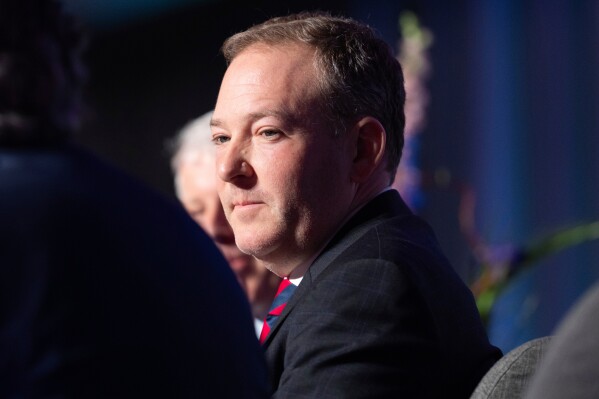 EPA Administrator Lee Zeldin listens during the annual Alaska Sustainable Energy Conference on Tuesday, June 3, 2025, in Anchorage, Alaska. (AP Photo/Jenny Kane, File)