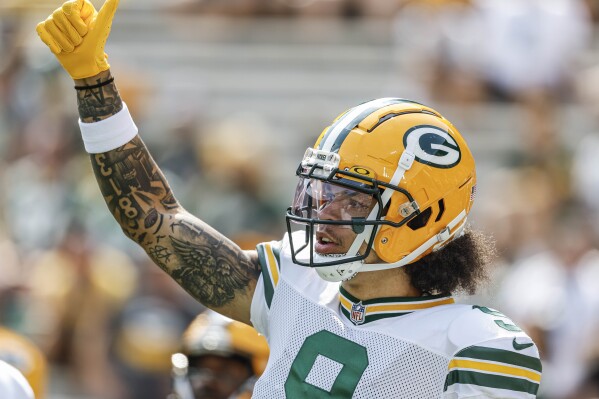 Improved health has Packers receiver Christian Watson feeling more  confident going into the season | AP News