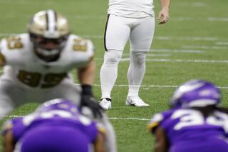 Report: Saints working out former Minnesota Vikings kicker