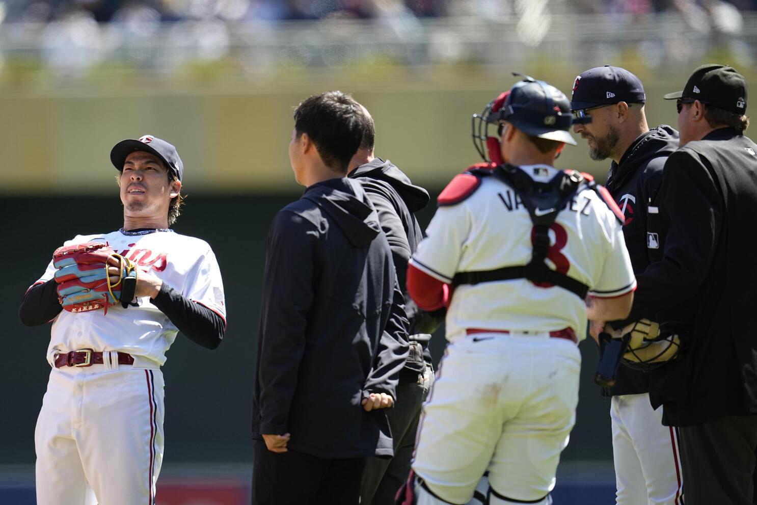 Twins Pitcher Maeda Done For The Season