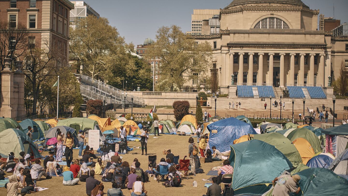 Demonstrations roil US campuses ahead of graduations as protesters spar over Gaza conflict