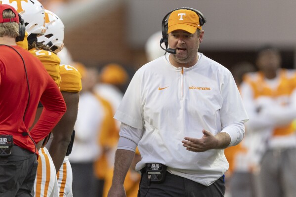Tennessee Vols butt of no more jokes and playoff-bound revived by Josh  Heupel | AP News
