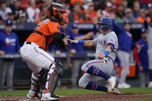 Orioles lose ALDS Game 2 to Rangers