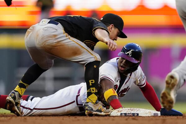 Newman, Frazier push Pirates past Braves 6-4 in 10 innings