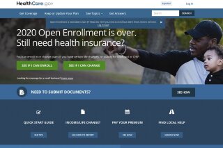FILE - This screen grab from the website HealthCare.gov shows the extended deadline for signing up for health care coverage for 2020.   (Centers for Medicare and Medicaid Services via AP, File)