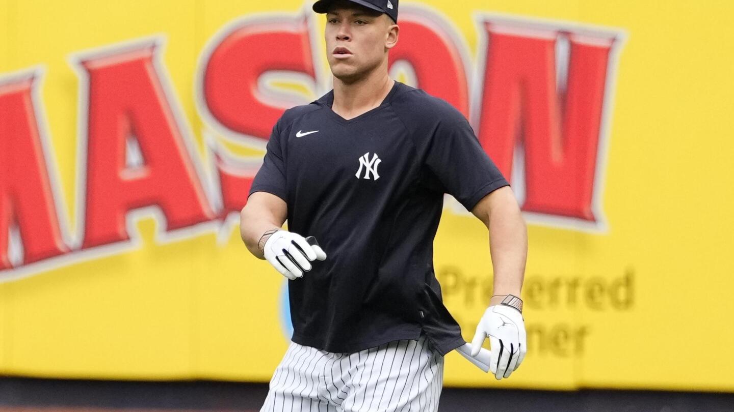 Aaron Judge activated by Yankees are long IL stint