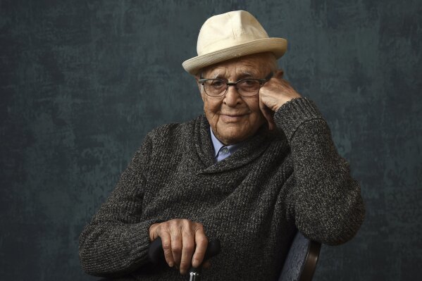 FILE - Norman Lear, executive producer of the Pop TV series "One Day at a Time," poses for a portrait during the Winter Television Critics Association Press Tour on Jan. 13, 2020, in Pasadena, Cali...