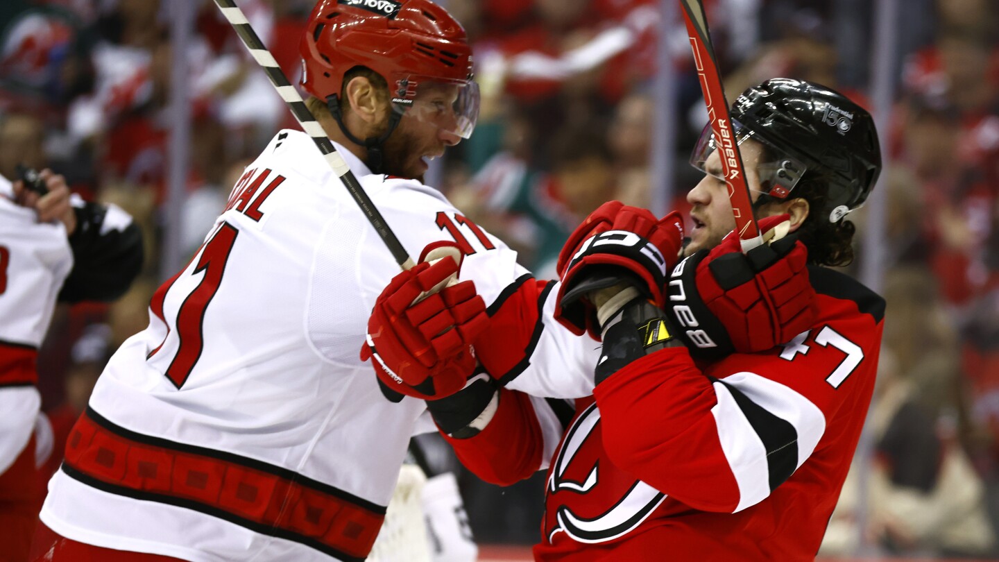 Devils Triumph 3-2 in Double OT Over Hurricanes, Cut Series Deficit
