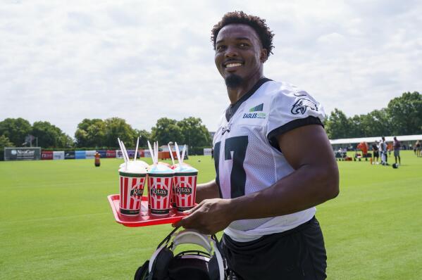 Eagles have Jalen Hurts' back, and his T-shirts, hats, in support