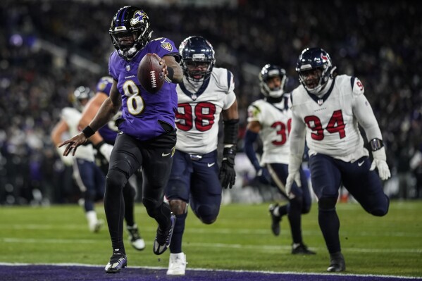 Lamar Jackson and Ravens pull away in the second half to beat