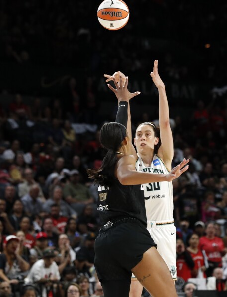 Las Vegas Aces become first repeat WNBA champs in 21 years, beating New  York Liberty 70-69 in Game 4 – KXAN Austin