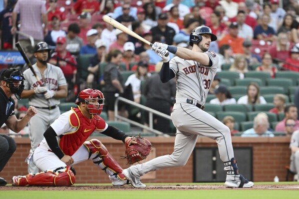 Díaz has 3 hits, 3 RBIs in Astros' 5-3 win over Rockies