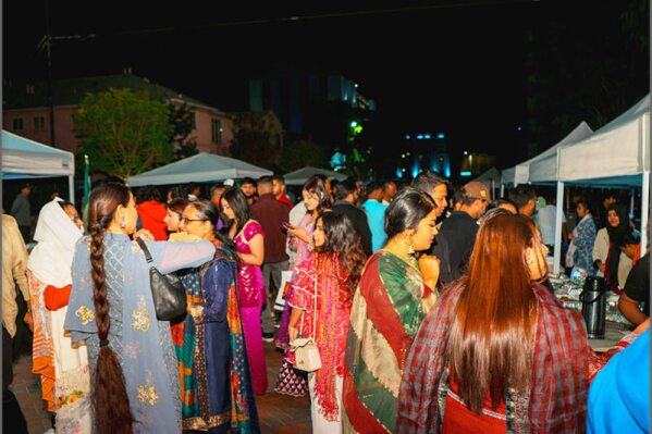 LOS ANGELES, Calif., April 16, 2024 (SEND2PRESS NEWSWIRE) -- Some 1,500 guests from the Los Angeles Bangladeshi community gathered on L. Ron Hubbard Way for their annual Chaand Raat celebration. On the eve of Eid ul Fitr, marking the end of Ramadan, Muslims in India, Pakistan and Bangladesh celebrate Chaand Raat. The term means "The Night of the Moon" in Urdu and it signals the sighting of the crescent moon that ends a month of prayer, fasting and spiritual reflection.