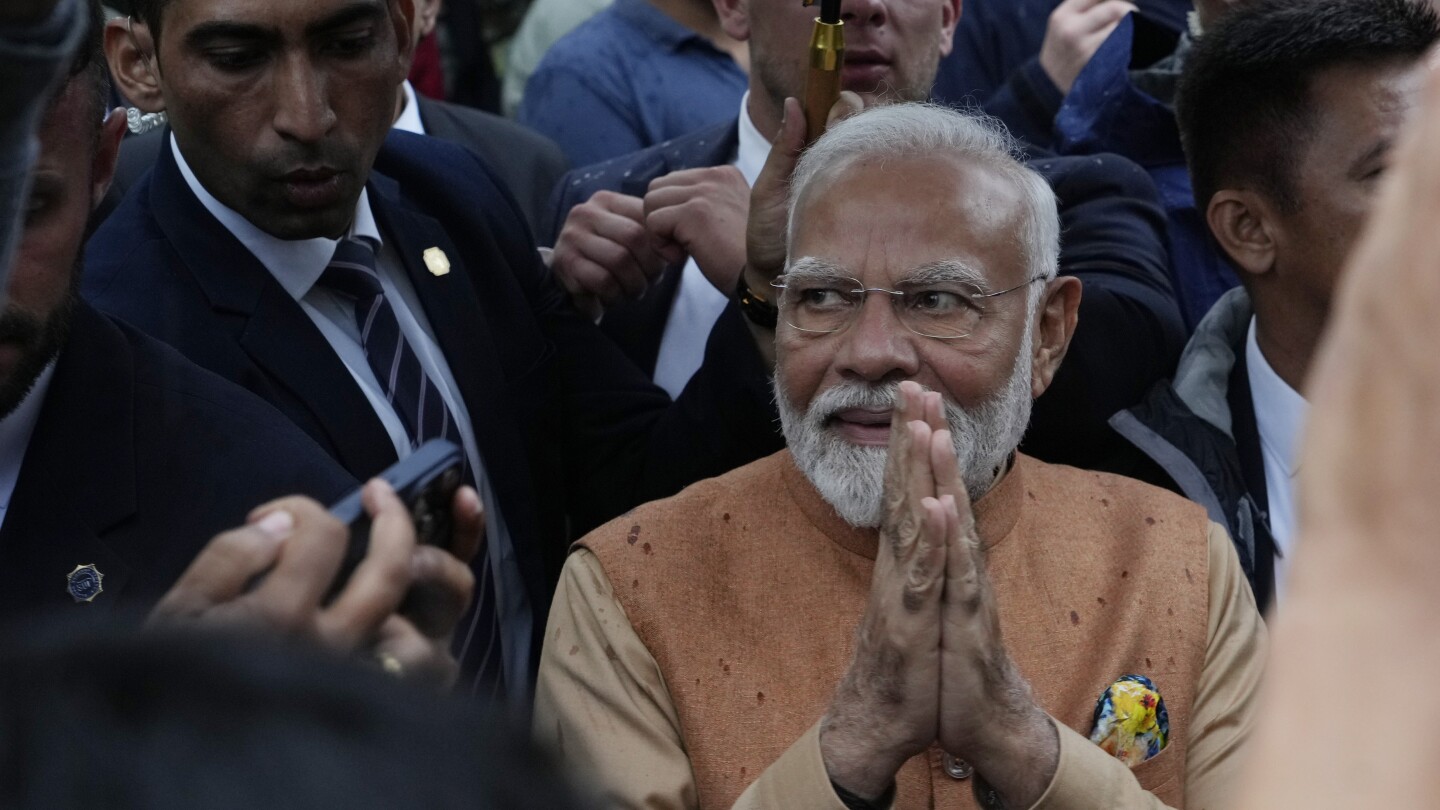 India’s Modi visits Poland for top-level security and trade talks en route to war-torn Ukraine
