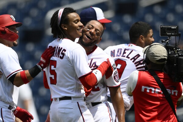 Chavis scores on Varland's 11th-inning wild pitch as Nats beat