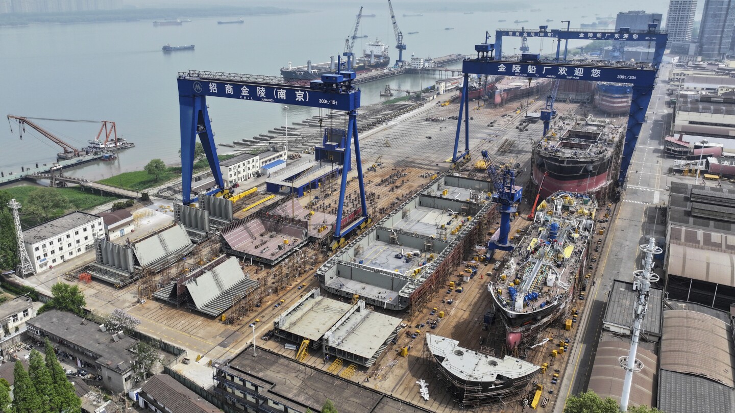 China’s exports jump 12.4% in March as bigger US tariff hikes loom - AP News