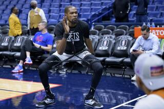 Nets' Kevin Durant going for tests on knee injury