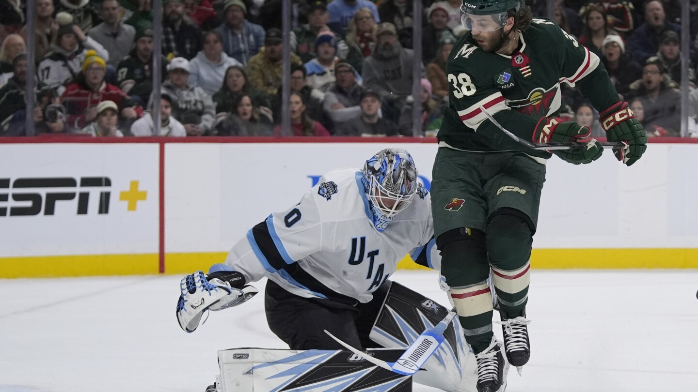 Utah Hockey Club Secures 4-0 Shutout Against Minnesota Wild