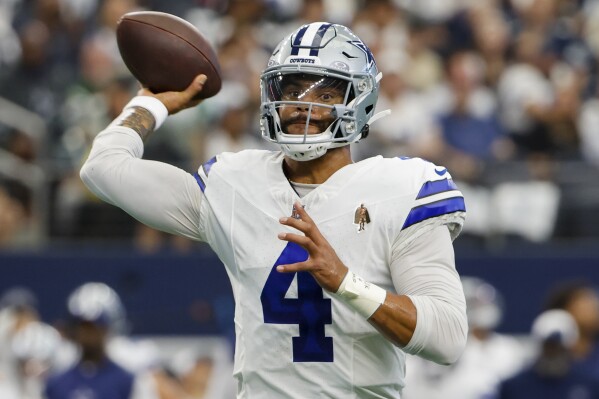 Undefeated Dallas Cowboys try to keep rolling against winless Arizona  Cardinals