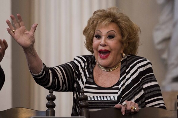 Silvia Pinal, an actress in Mexico's Golden Age of cinema, has died at 93 |  AP News