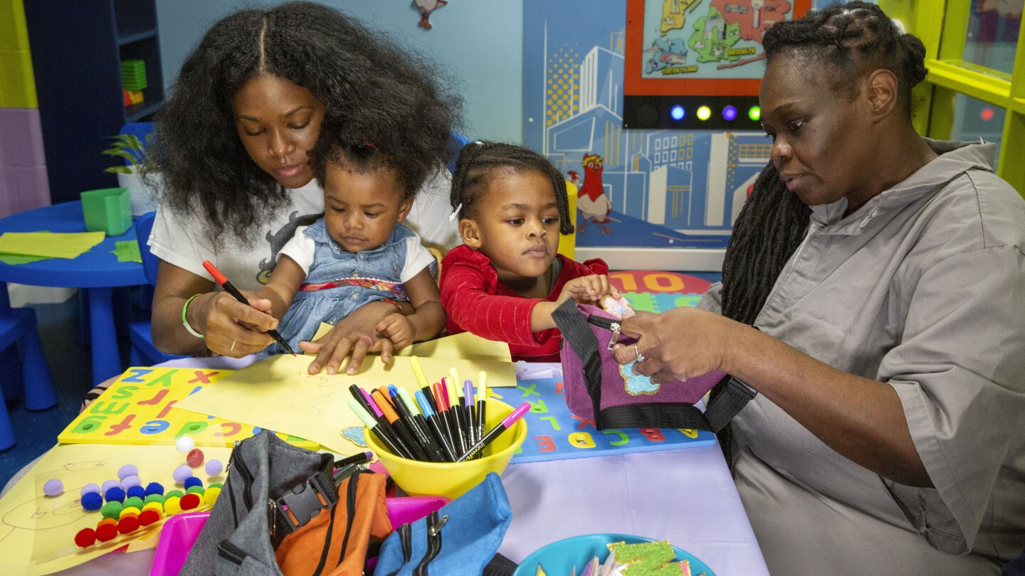 Children’s Museum of Manhattan Revamps Rikers Island Visitation Room for Mother’s Day