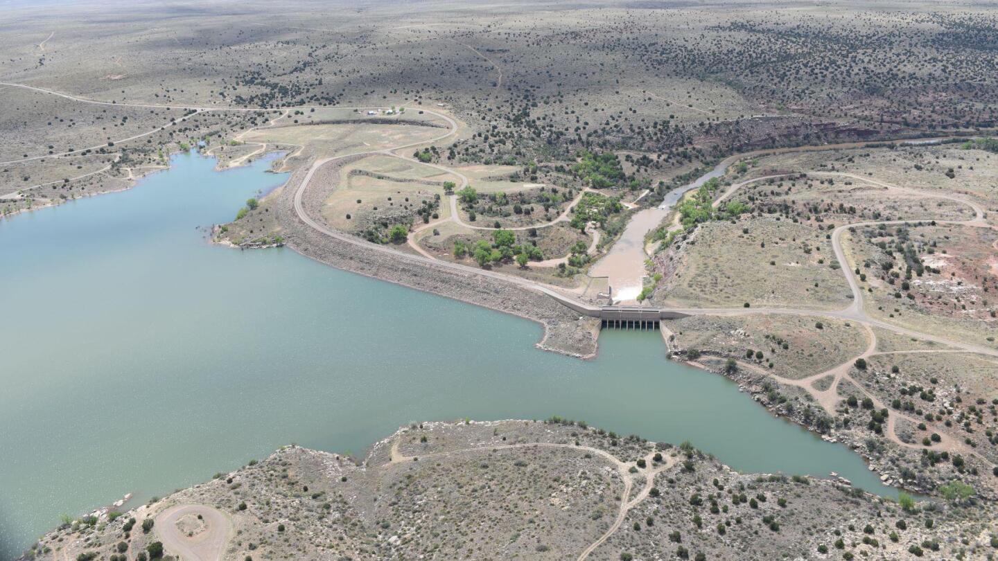 Pecos River Guarded by Isolation, Bound by Reservoirs