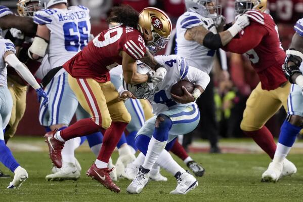 Cowboys to host 49ers on Sunday in wild card round