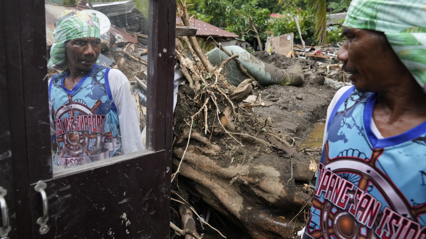 At least 126 dead and missing in massive floods and landslides in the Philippines