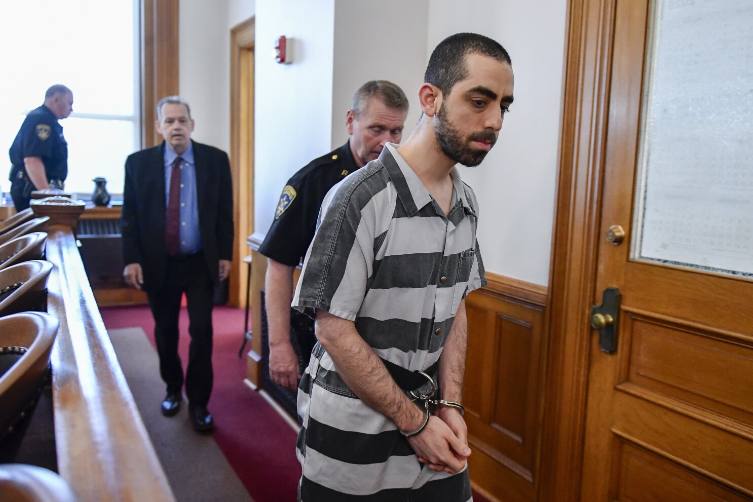The man who stabbed author Salman Rushdie on stage has been sentenced to 25 years in prison