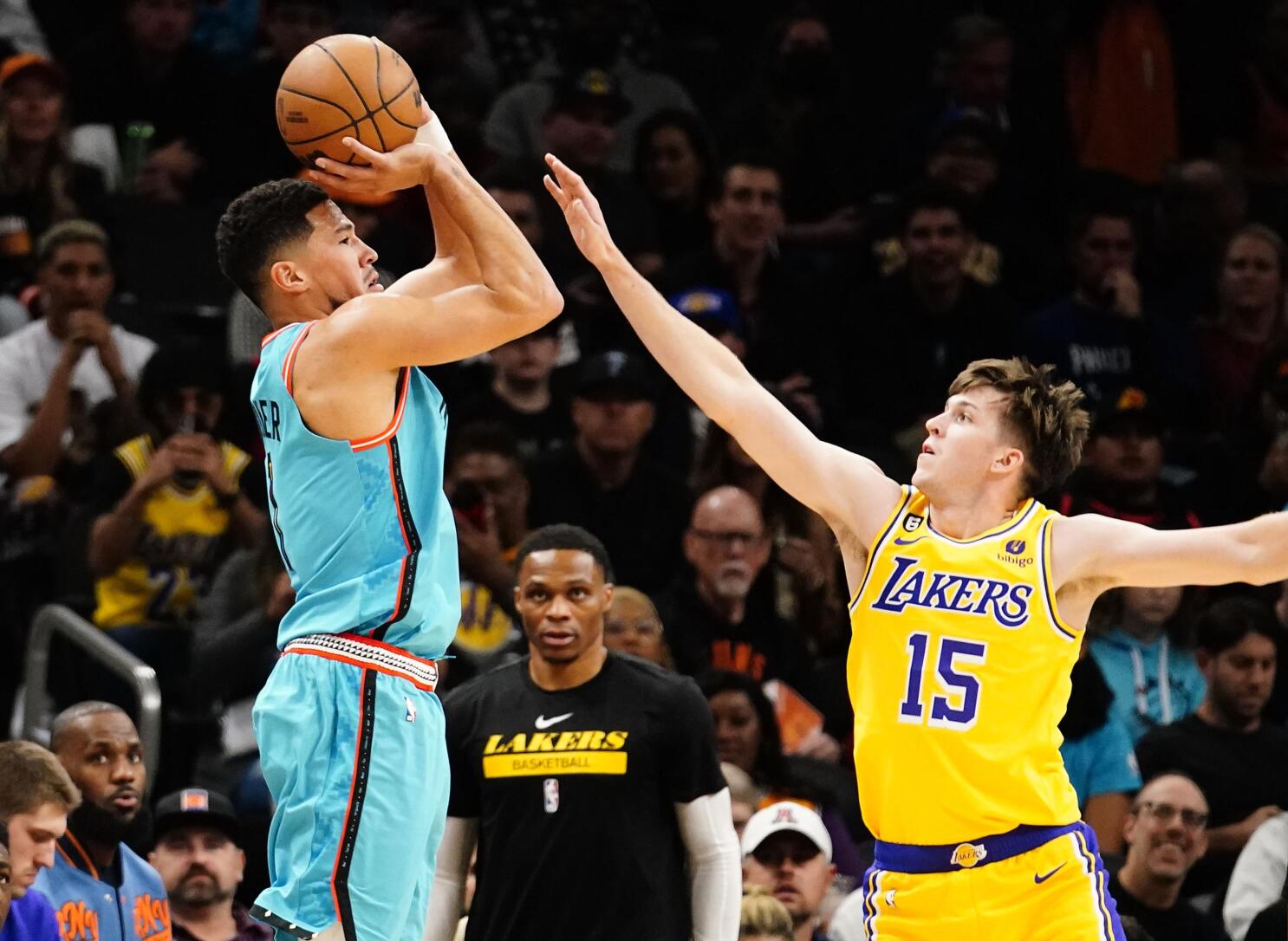Devin Booker and Deandre Ayton push Suns to an easy win over Lakers / News  