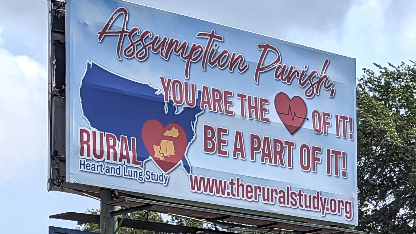 Why is heart disease is rampant in the rural South?