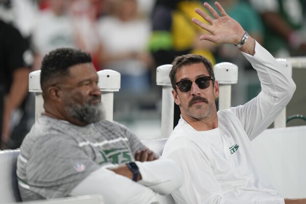 Aaron Rodgers returned to MetLife Stadium, plans to join Jets after Week 7  bye