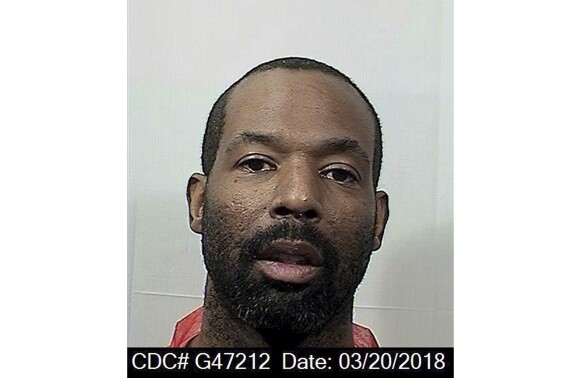 FILE - This photo released by the California Department of Corrections and Rehabilitation shows Napoleon Brown on March 20, 2018. Brown, the brother of the mayor of San Francisco, was resentenced to a shorter prison term Monday, July 24, 2023, for his role in the 2000 death of his girlfriend as she drove a getaway car over the Golden Gate Bridge following a robbery. (California Department of Corrections and Rehabilitation via AP, File)