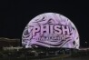 The exterior of the Sphere is pictured on Friday, April 19, 2024, in Las Vegas. The band Phish started its four-night residency on Thursday. (AP Photo/Josh Cornfield)