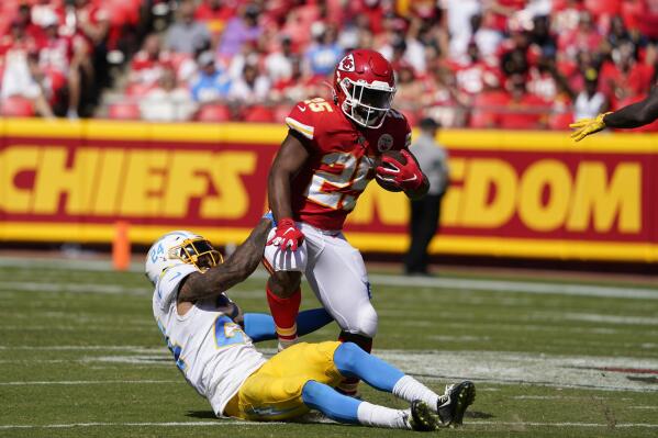 Los Angeles Chargers at Kansas City Chiefs on September 26, 2021