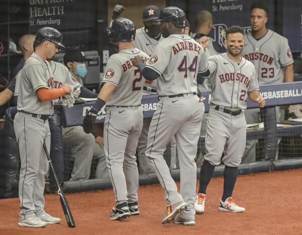 Urquidy pitches 7 scoreless innings, Astros beat Rays 3-1 - The