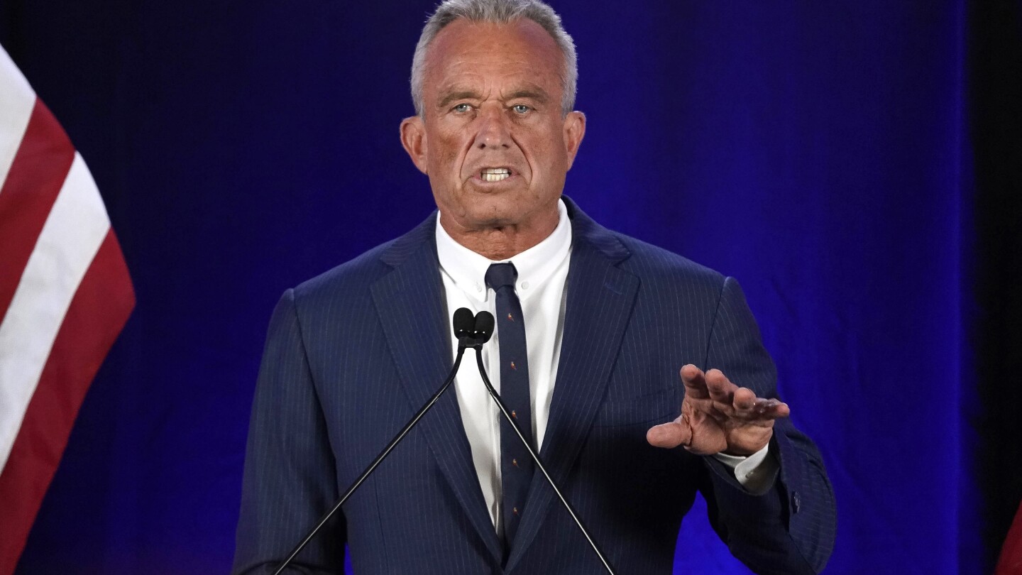 RFK Jr. entrou com ação judicial para apoiar Trump