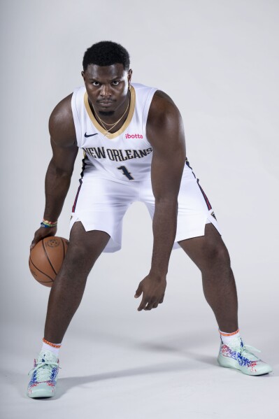 NBA_ Jersey Basketball''nba''New''Orleans''Pelicans''Zion 1