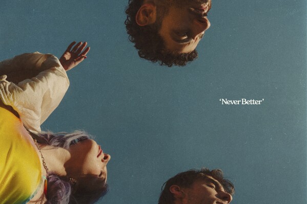 This album cover image released by Nettwerk Music Group shows “Never Better Out” by Wild Rivers. (Nettwerk Music Group via AP)