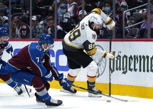 Golden Knights knock out Avalanche in second round of NHL playoffs